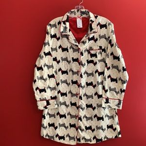 Scotty Flannel Nightshirt by KayAnna Sz S